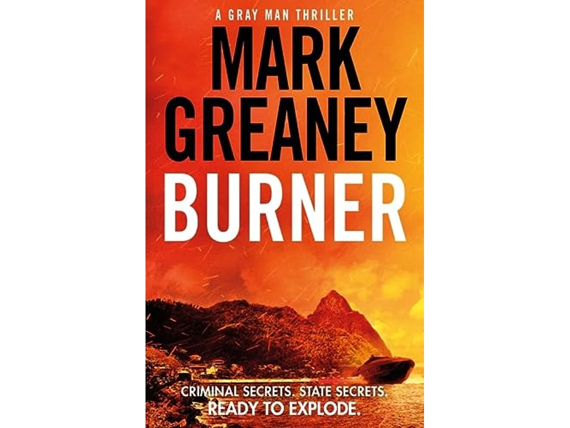 Livro Burner de Greaney e Mark (Inglês - Capa Dura)