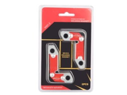 2 Peças De Abraçadeira Magnética Para Soldadura Interior/exterior, Suporte Fixo Para Soldador, 30/60/90 Graus