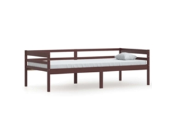 Bed Frame, Bed Frames Vidaxl Marrom Madeira De Pinho (n/a)