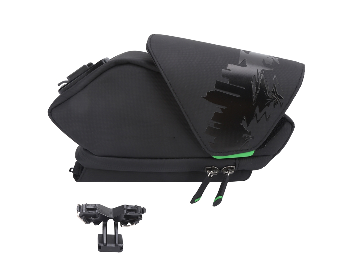 Bolsa de Asiento de Bicicleta S/MARCA impermeável com bolso para água