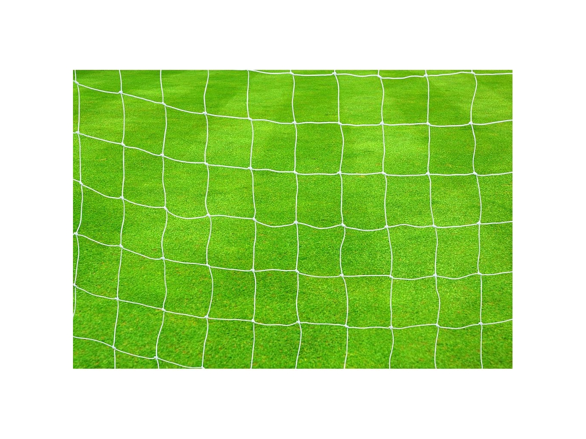 Rede De Gol De Futebol De Precisão, 2,5 Mm, Feita Com Nós, Branca, 3,66 MX 1,83 M Conjunto De 2 Precision