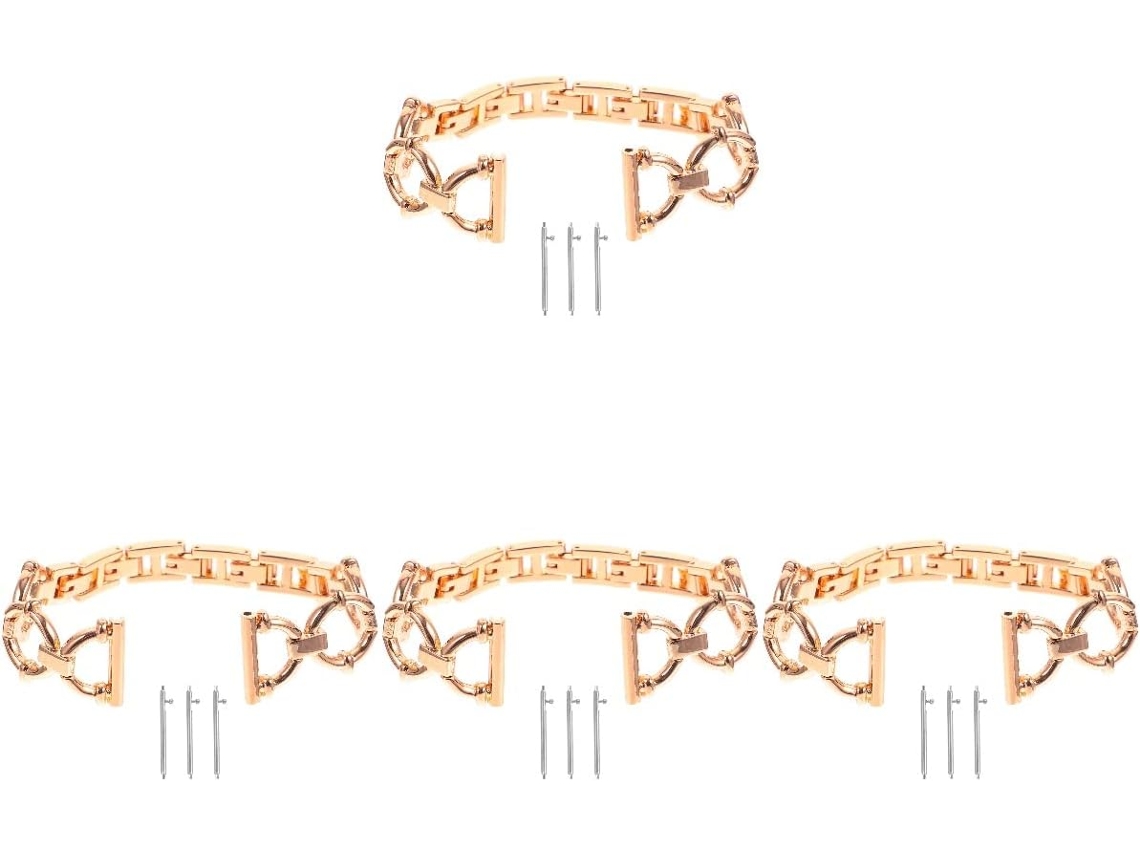Conjunto De 4 Pulseiras Elegantes Para Smartwatch Compatível.