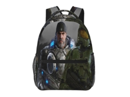 Mochila De Estudante Com Papéis De Parede Halo, Durável E Leve, À Prova Dágua E Com Alças Respiráveis. J136 Olysi Shop