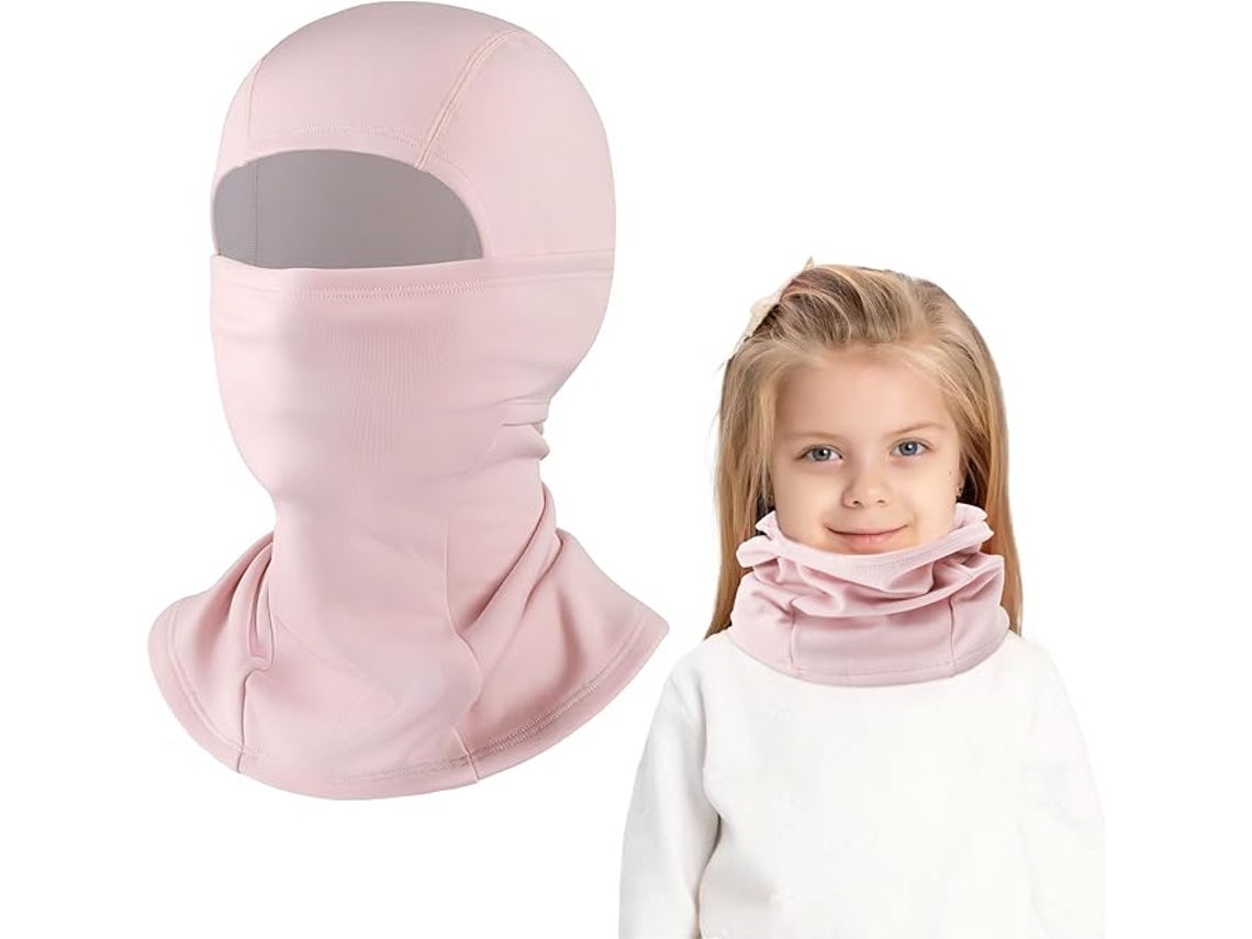 Balaclava Infantil, Chapéu de Ciclista Sob o Capacete com Aquecedor de Pescoço, À Prova de Vento ZYBLSSBB