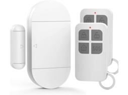 Sensor Porta Com Sirene Alta 130 Db, Alarme Magnético Sem Fio Para Portas E Janelas Para Portas, Janelas E Armários, Casa, Escritório Zeuxo (1 Pacote)
