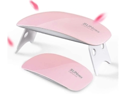 Lâmpada Uv Secador de Unhas 6w Portátil Led Secador de Unhas Lâmpadas para Unhas Gel Nail Polish Manicure NOSTALGIA88