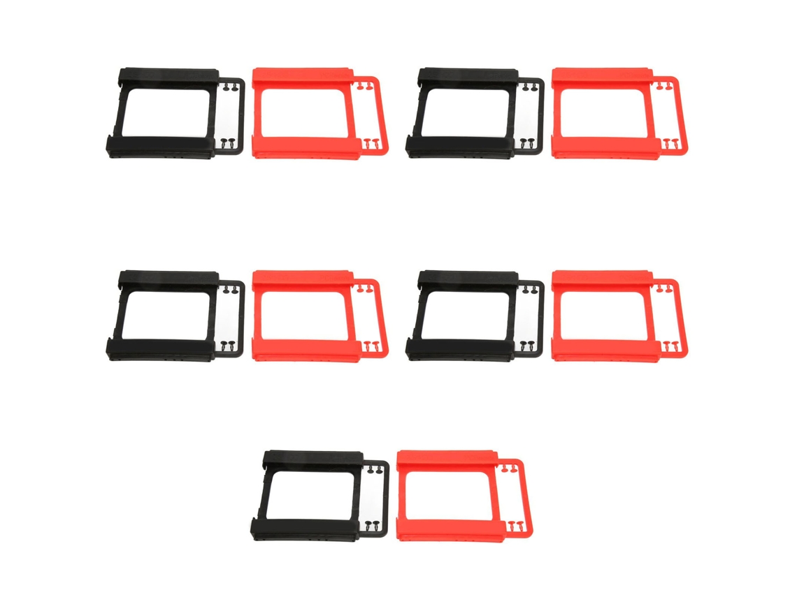 10 Peças Suporte Para Disco Rígido De 2,5 Polegadas Prato Para Hdd Ssd Dissipação De Calor Alta Compatibilidade
