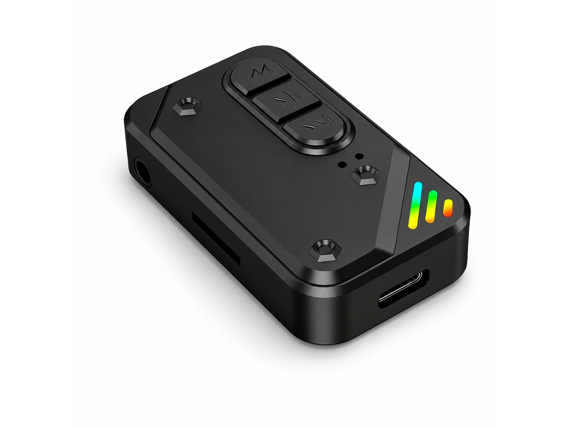 Transmissor E Recetor De Áudio Bluetooth 5.3 2 Em 1 Com Aux Para Carro, Pc, Tv E Colunas, M-01