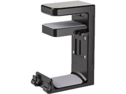 Lurelia Gancho Para Monitor, Suporte De Auscultadores Sem Ocupar Mesa, Clipe Para Monitor, Madeira