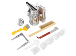 Kit de Apicultura 11 Peças com Fumegador e Ferramentas S/MARCA