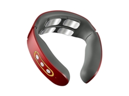 Massageador Elétrico Inteligente Para Pescoço E Ombros Com Pulso, Sem Fio, Aquecimento, Relaxamento Da Coluna Cervical, Alívio Dor E Função De