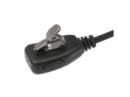 Fone de Ouvido Mali com Microfone PTT e tubo acústico para rádio walkie talkie Motorola 2 pinos
