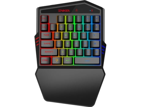 Teclado HXSJ Bluetooth Wireless Version 4.2 (Preto)