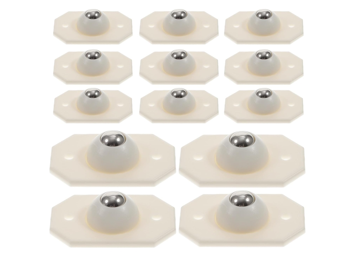 Conjunto De 16 Rodízios Giratórios - Design Resistente E Versátil