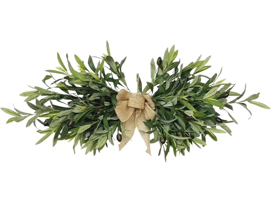 Guirlanda De Oliveira, Decoração Para Porta De Entrada, Decoração Para Janela E Parede, Para Ambientes Internos E Externos