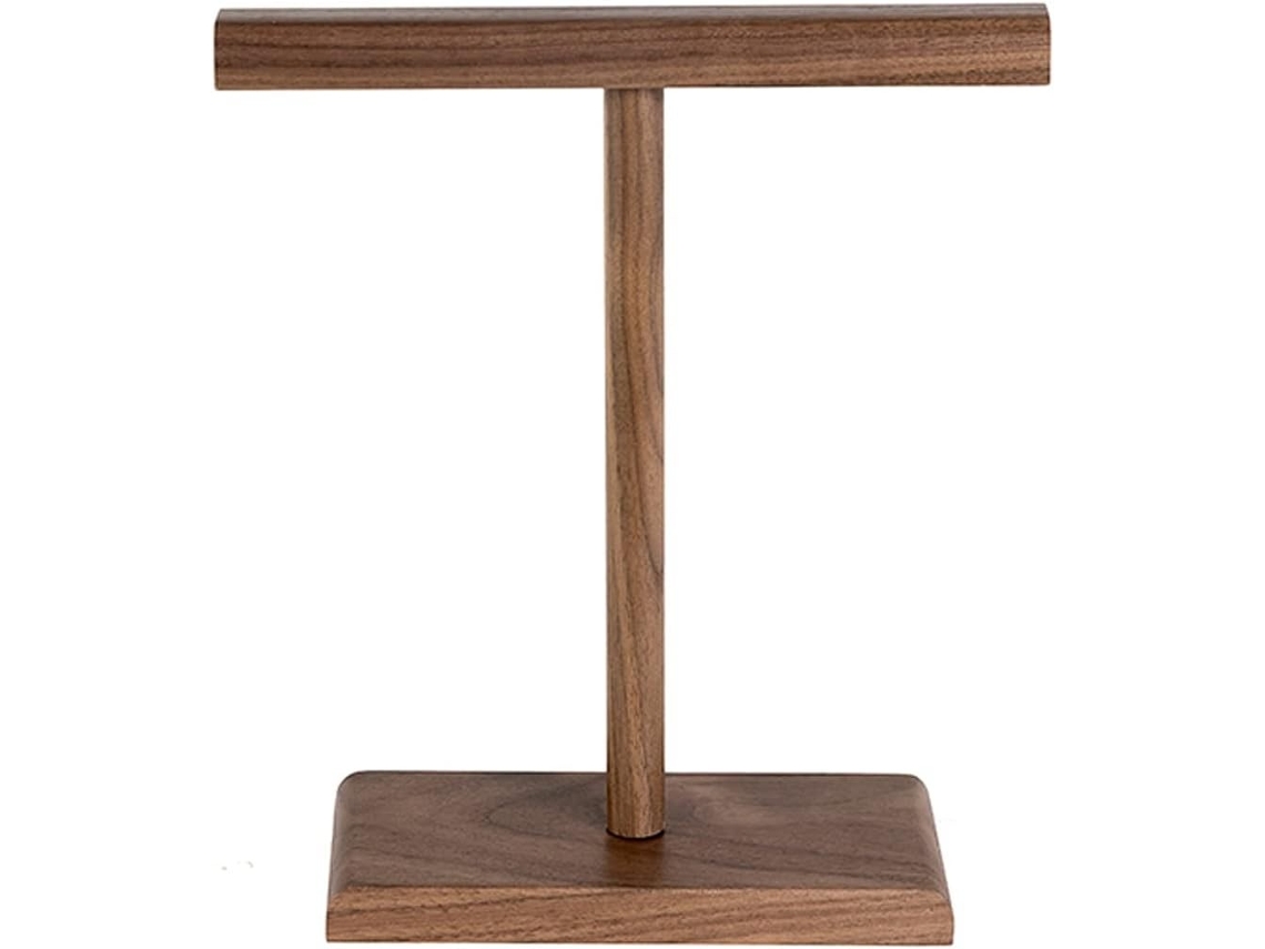 Lurelia Stand Para Headset Gamer, Base Estável Para Mesa, Madeira, Perfil Minimalista Versátil