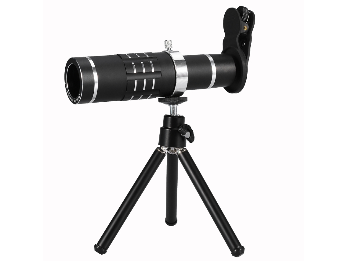 Kit Lente Câmara Telefone LAXISCREED 18x Zoom Ótico Tripod