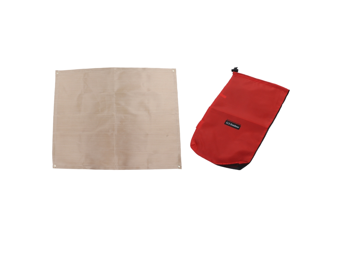 Tapete Incombustível LAXISCREED 46x44cm Resistente Ao Calor