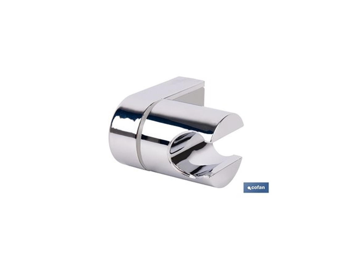 Suporte De Chuveiro De Parede Em Abs Cromado Cofan