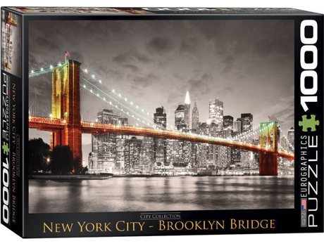 Puzzle 2D  New York City Brooklyn Bridge (1000 peças)