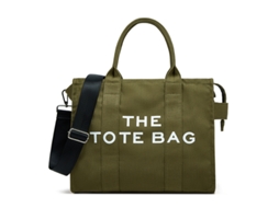 Bolsa Tote AQUAFORGE compatível com Zíper, transversal de Lona