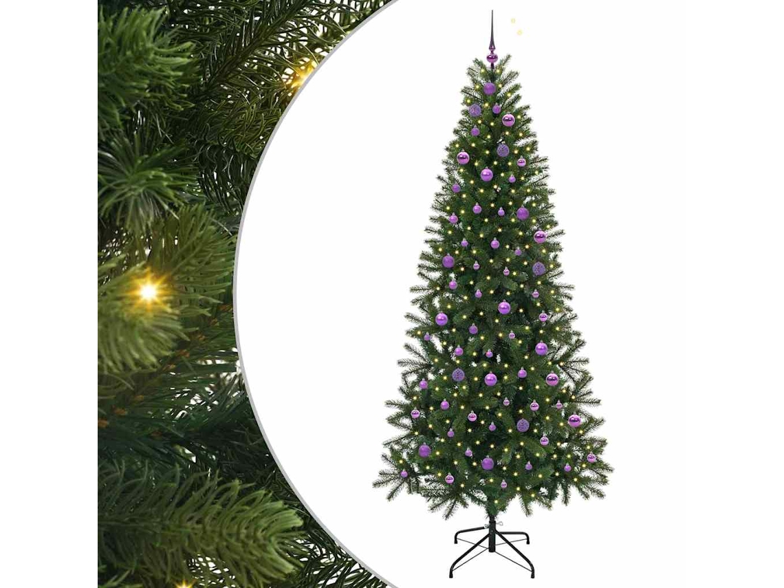 Árvore Artificial Vidaxl Verde Plástico (240 Cm)