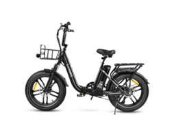 Bicicleta Elétrica SAMEBIKE C05 Pro - Motor 350W Bateria 36V13Ah Autonomia 35KM Travão a Disco Mecânico - Preto