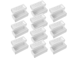 Caixas De Papelão Dechous Para Sobremesas E Biscoitos Com Janela Transparente, Conjunto De 10 Caixas Papel Qualidade