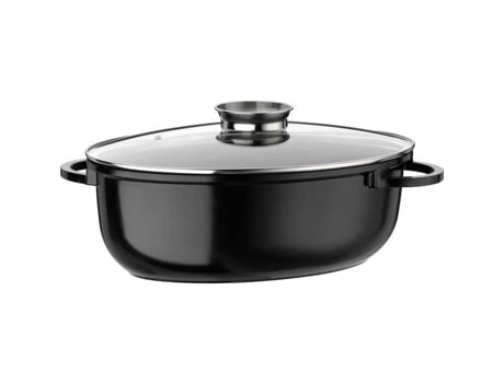Cocotte De Alumínio Gsw Ceramica Xl 38 Cm Oval Indução