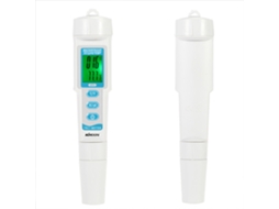 Caneta portátil 3 em 1 para teste de qualidade da água: pH, EC e temperatura (profissional)