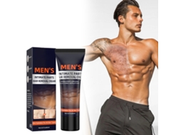 2026 crema Depilatoria para Áreas Íntimas Masculinas Eelhoe 60ml, Suave, Segura, Hidrata Y Suitable para Todo Tipo de Piel