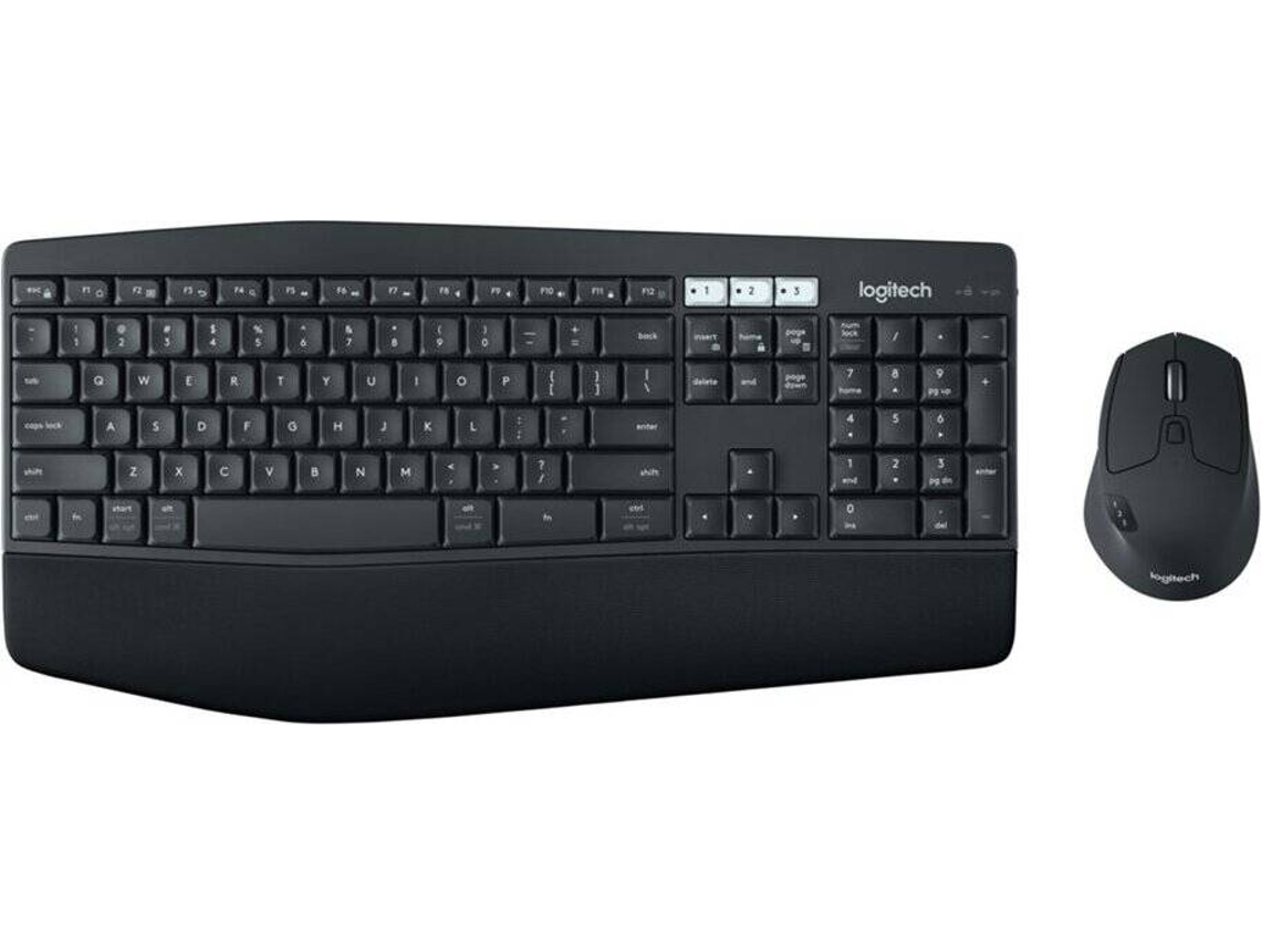Teclado + Rato LOGITECH MK85 (Wireless - Teclado Numérico)