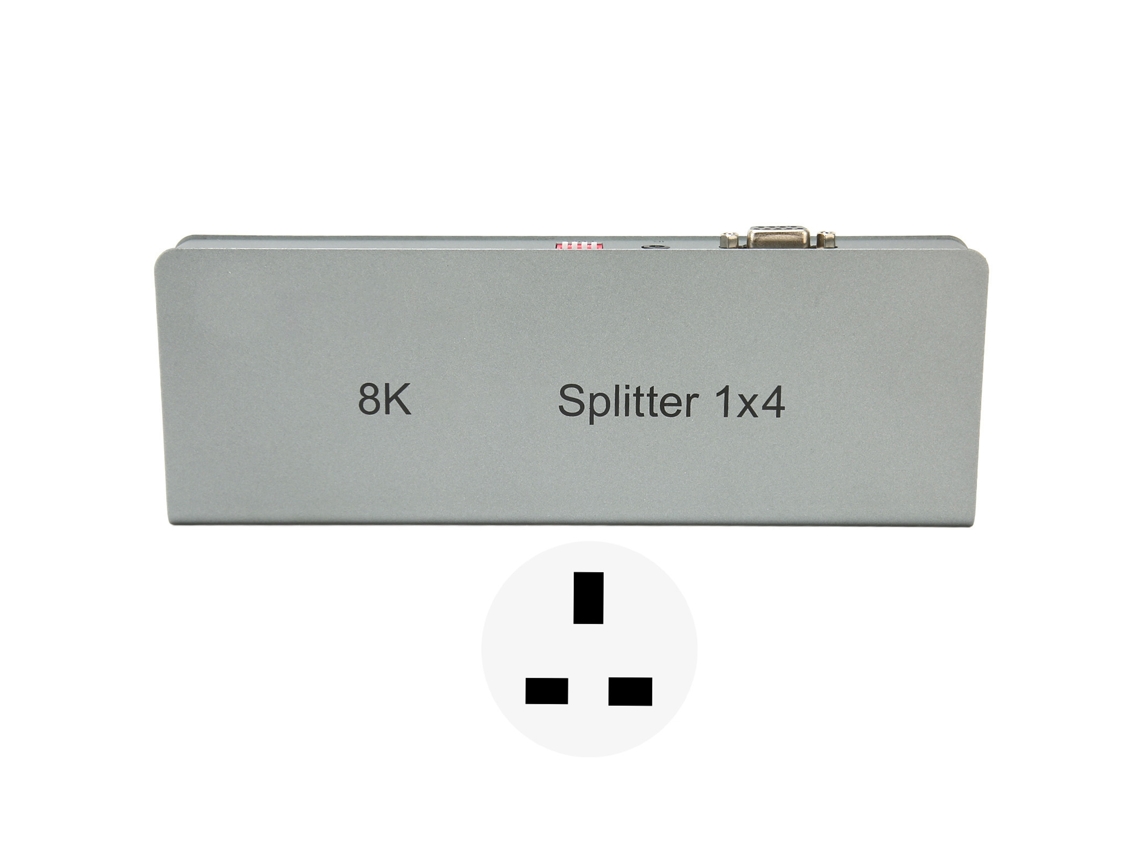 Switch HDMI EOOCOO (1 entrada, 4 saídas, 8k 60hz)