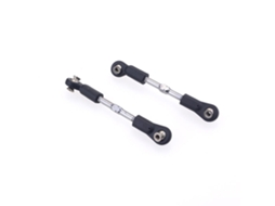 2 Peças Zd Racing 8124 Haste de Direção Metálica 75 85mm para Peças de Modelo de Carro Rc 1/8 9116 08427 MDUG