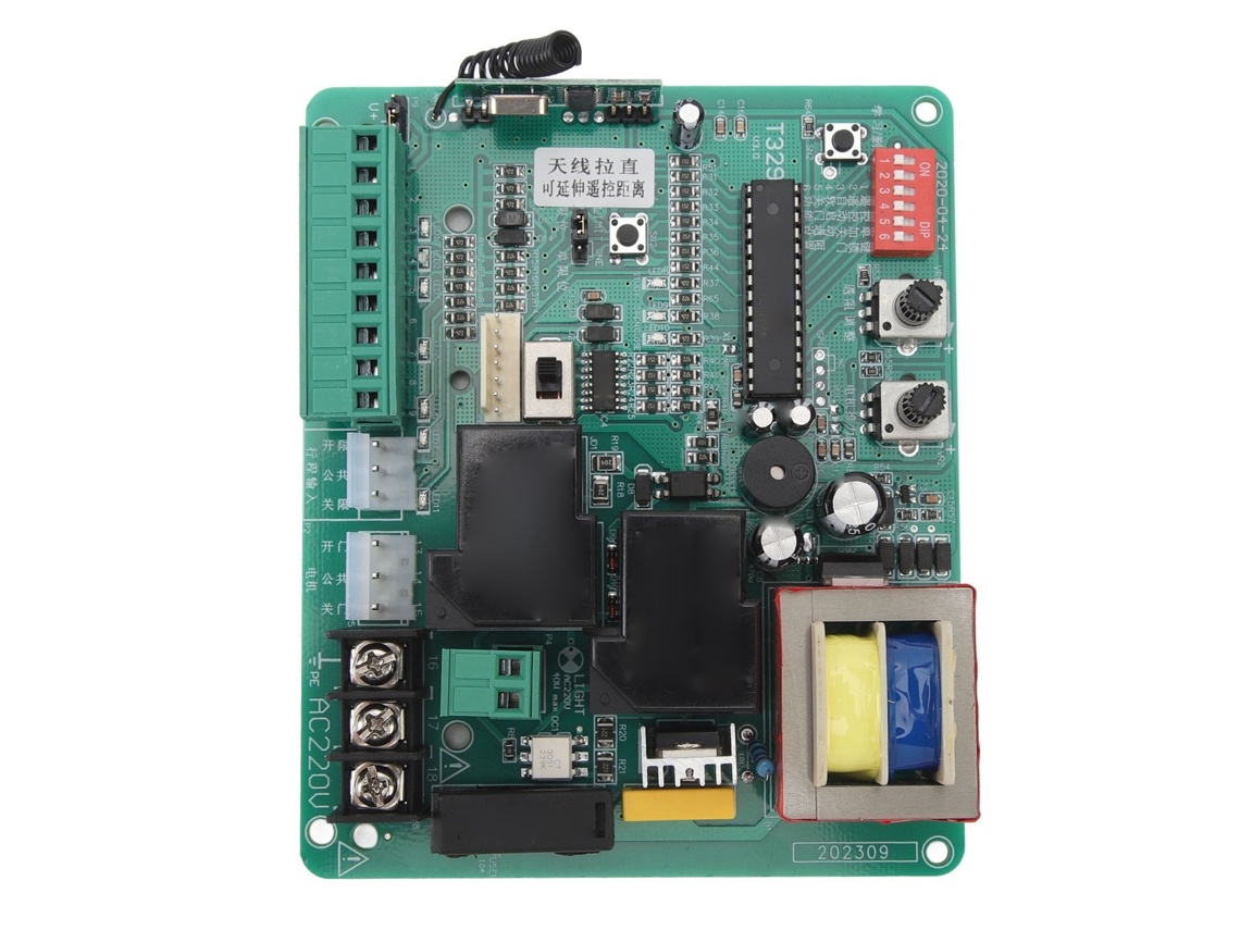 Placa principal para operador de portão deslizante (adaptação universal, aplicável a 220V)
