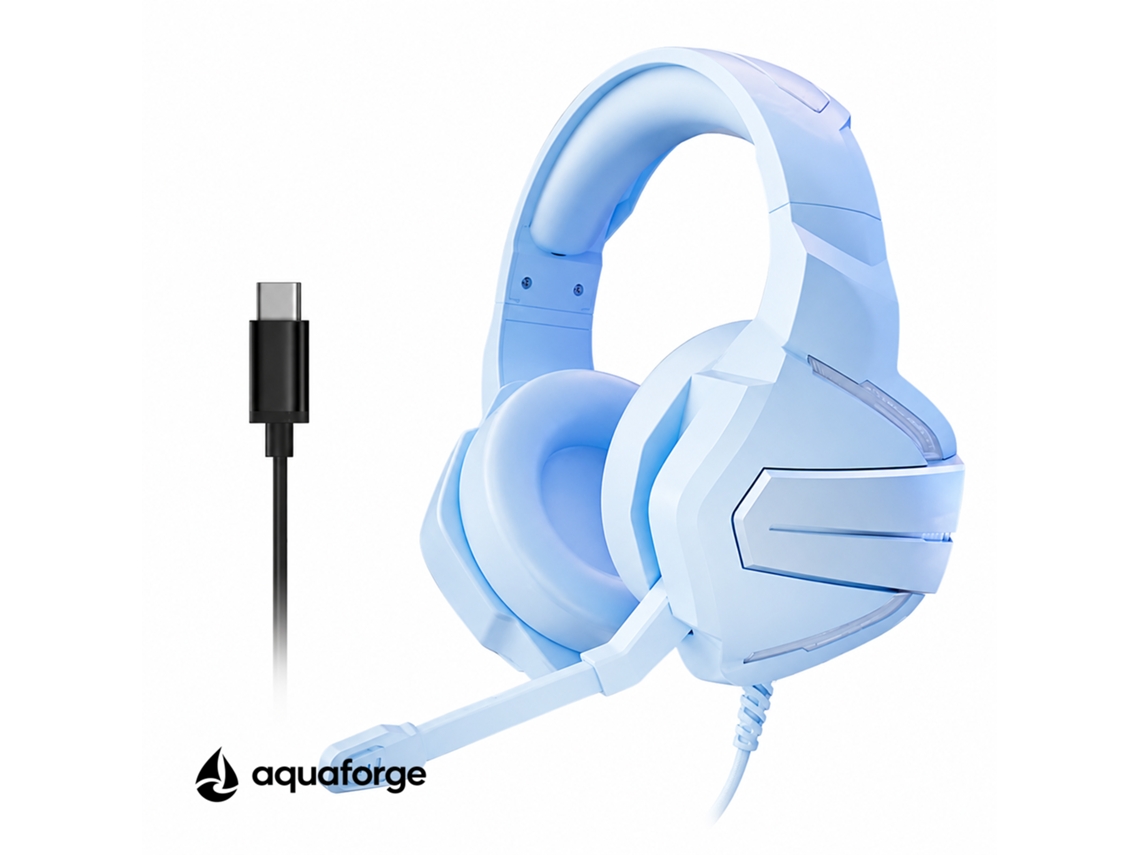 Headset Gaming Com Microfone Cancelamento De Ruído Usb-c