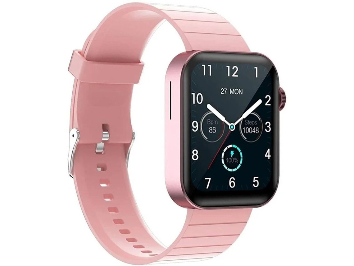 Ultra Fino Smartwatch Bluetooth Chamadas Esportes Tela Grande Rastreador Fitness Pedômetro Cardíaco Monitor Atividade Preto Yizhood