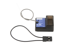 Receptor Rc 2.4ghz Afhds2a 6ch Com Função De Giroscópio Para Transmissor Fs Gt5 Fs It4s Barco Carro Rc