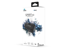 Intercomunicador para Capacete Cardo Spirit HD Preto Tamanho Unico