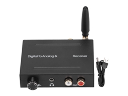 Conversor Digital para Analógico EOOCOO com resolução 192khz e Bluetooth