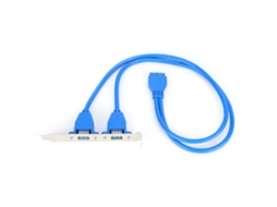 Soporte para Panel USB de 19 Pines para Cable de Extensión a Placa Base