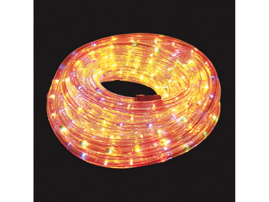 Luzes de Natal tubo luz cores exterior ip44 Rolo 10 metros