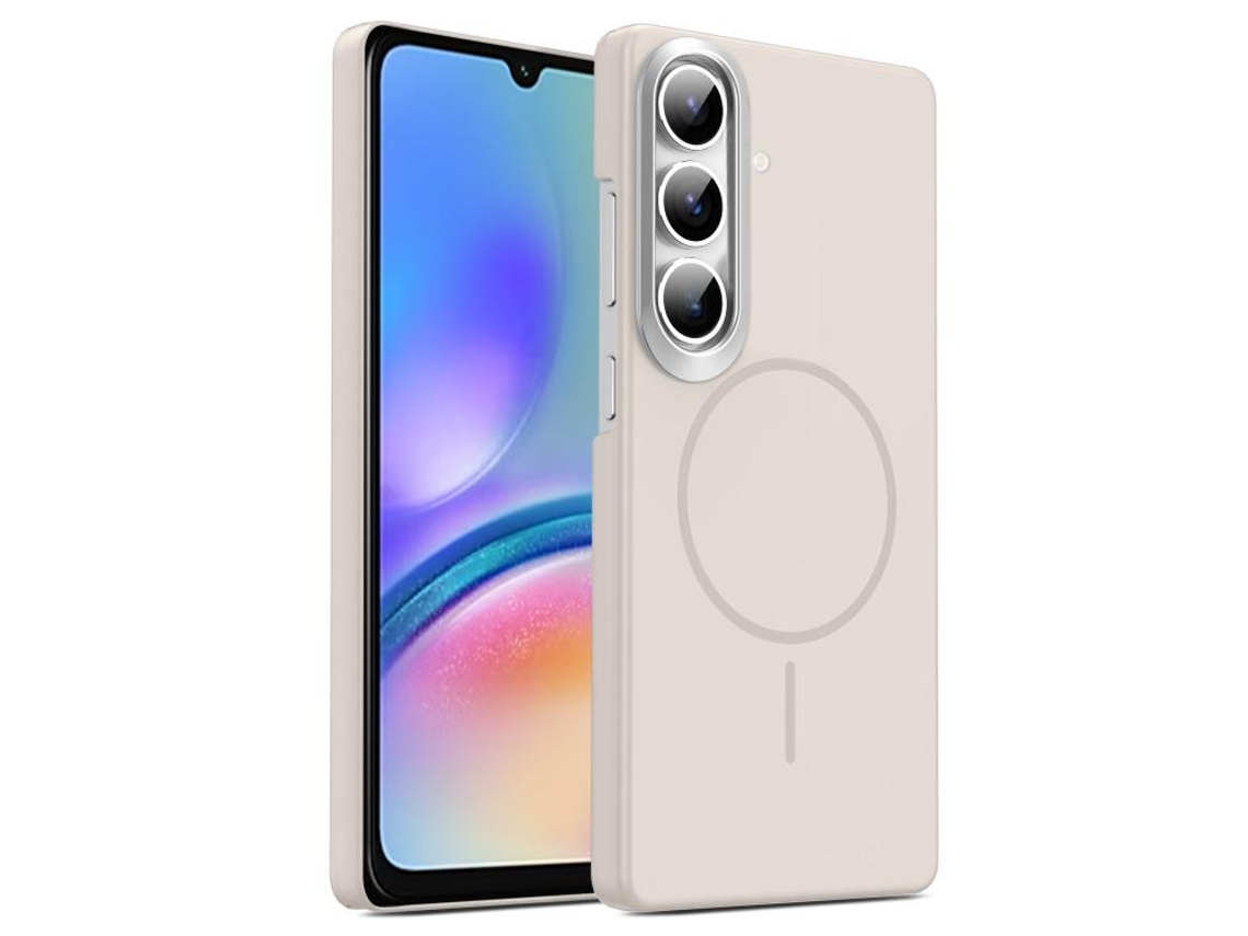 Capa Para Samsung Galaxy A05s Fina Circular Magsafe À Prova De Choque Dourada Em Policarbonato Summit Stone