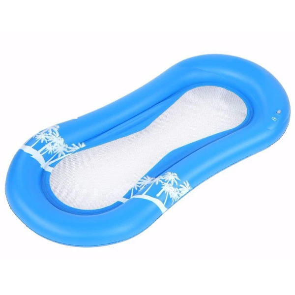 Boia Inflável Resistente Às Intempéries Com Assento De Tela Respirável Para Diversão Ininterrupta Ao Sol, Ideal Para Todas As Suas Aventuras Na Água.