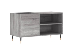 Record Cabinet, Record Cabinets Vidaxl Cinzeto Madeira Processada (n/a)