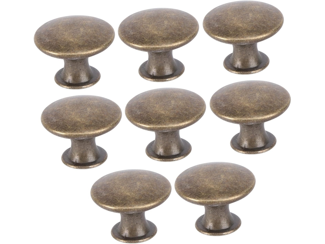 Conjunto De 8 Puxadores Armário Estilo Retrô Europeu Para Portas, Decoração De Armários E Casa Fácil Instalar