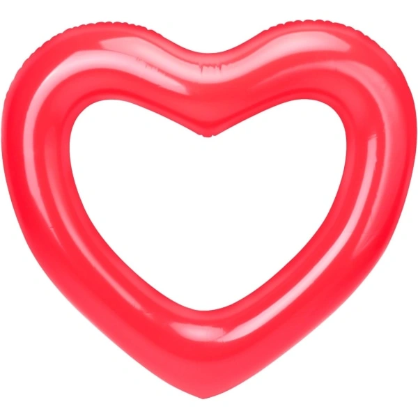 Boia de Natação Love, Vermelha 120 Cm para Jardim Pátio AQUAFORGE