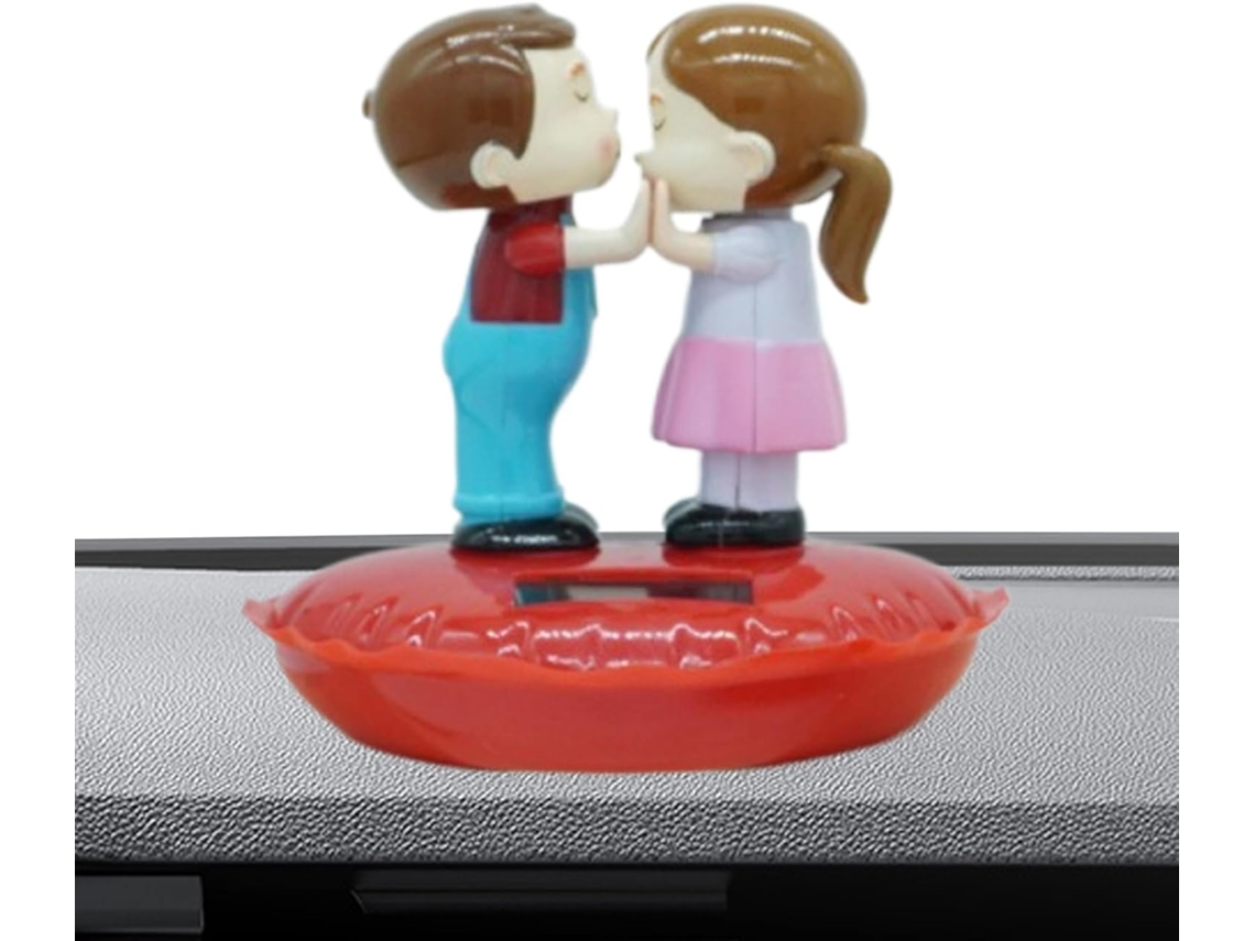 Coleção de figuras macias de ossos cabeçudos para decoração de painel de carro
