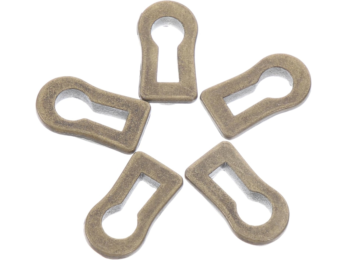 Inserto Para Fechadura De Móveis, 10 Peças, Tampas Decorativas De Metal, Acessórios Para Ferragens De Armários E Móveis
