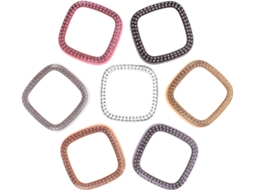 Kit Com 7 Capas Para Smartwatch Revestimento Eletrolítico, Capa